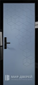 Умная дверь в квартиру №45 внешняя - фото